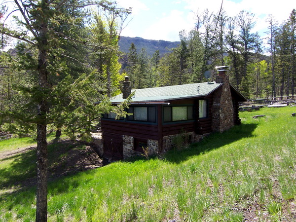 Front of cabin