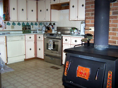 wood stove