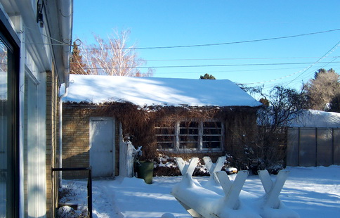 Garage view