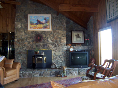 Vaulted ceiling