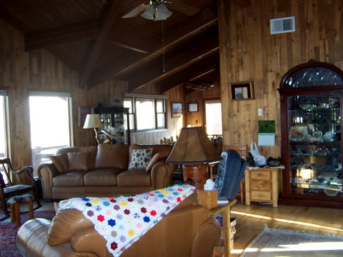 Rear deck