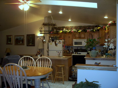 Dining room view