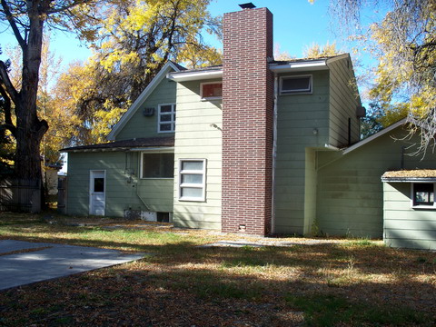 Back of home